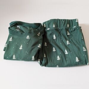 Petit Lem 2 Pcs Pajama Set Green Size Small